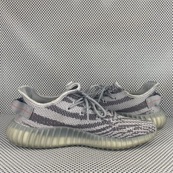 Adidas Yeezy Boost 350 V2 Sneakers Mens 11 Gray Lace Up Low Top Athletic main image 5